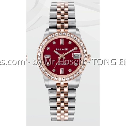 Balmer Grace Crystal Bezel 32mm Lady Watch 8191L RTT-9