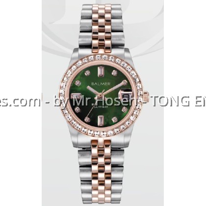 Balmer Grace Crystal Bezel 32mm Lady Watch 8191L RTT-6
