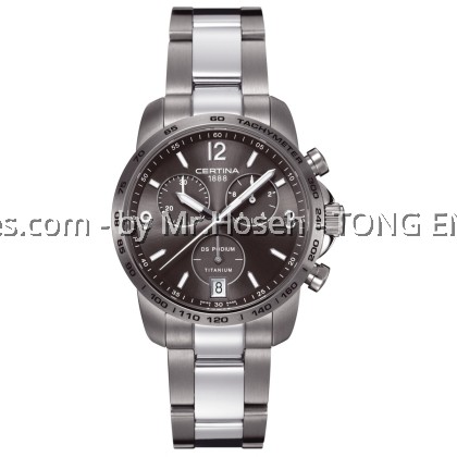 Certina DS Podium Quartz Chronograph Titanium C001.417.44.087.00 (C0014174408700) Certina DS Podium Quartz Chronograph Titanium C001.417.44.087.00 (C0014174408700)