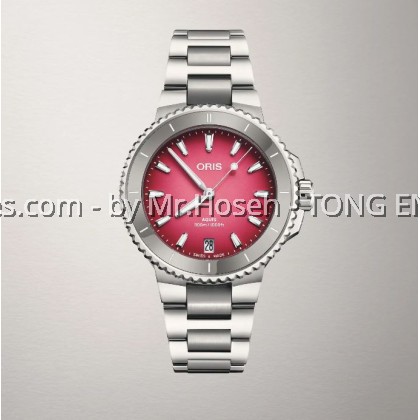 Oris Aquis Date 36.5mm Taste of Summer Lady Watch 01 733 7792 4158-07 819 05P