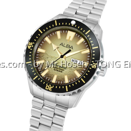 Alba Sports Mechanical Automatic Diver Design Watch AL4733X