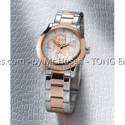 GUESS Ladies 2-Tone Analog 36mm Watch GW0861L5
