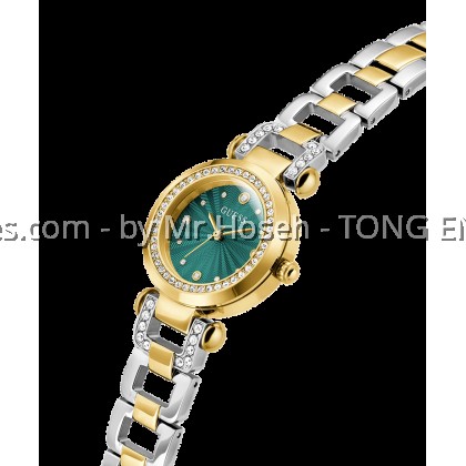 GUESS Ginger Ladies 2-Tone Gold Tone Analog 30mm Watch GW0869L1