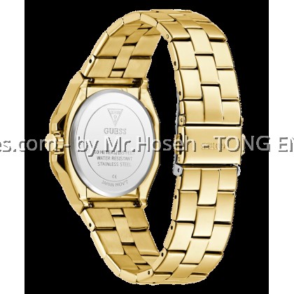 GUESS Ladies Gold Tone Analog 34mm Watch GW0873L2 GUESS Ladies Gold Tone Analog 34mm Watch GW0873L2