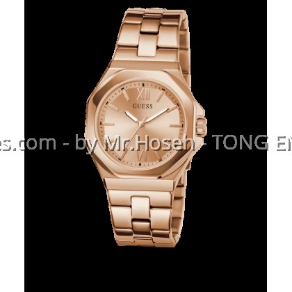 GUESS Ladies Rose Gold Tone Analog 34mm Watch GW0873L3 GUESS Ladies Rose Gold Tone Analog 34mm Watch GW0873L3