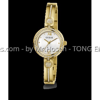 GUESS Ladies Gold Tone Analog 27mm Watch GW0655L2 GUESS Ladies Gold Tone Analog 27mm Watch GW0655L2