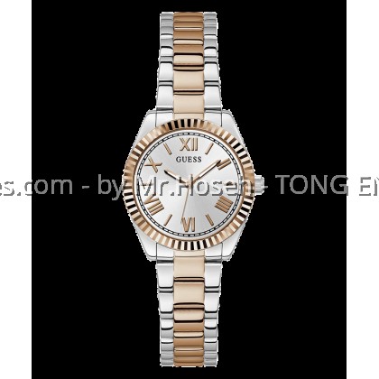 GUESS Mini Luna Ladies 2-Tone Analog 30mm Watch GW0687L3 GUESS Mini Luna Ladies 2-Tone Analog 30mm Watch GW0687L3