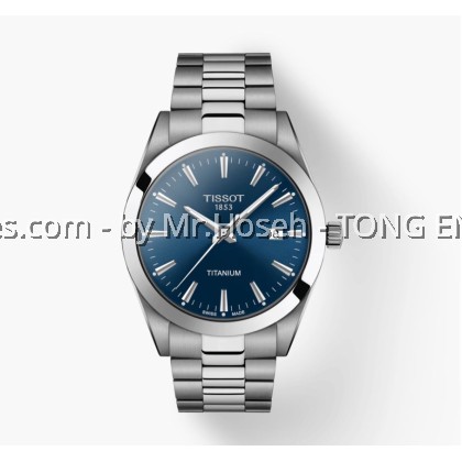Tissot Gentleman 40mm Titanium T127.410.44.041.00 T1274104404100
