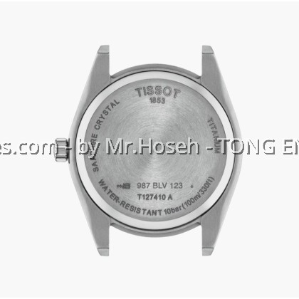 Tissot Gentleman 40mm Titanium T127.410.44.041.00 T1274104404100