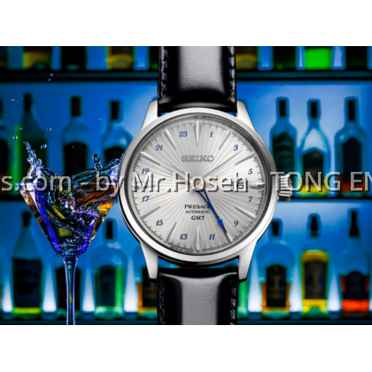 Seiko Presage Cocktail Time GMT "Silver Bullet" SSK049J1 Seiko Presage Cocktail Time GMT "Silver Bullet" SSK049J1