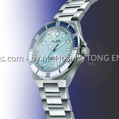 Alba Active Sport 'Ocean Blue' Quartz AS9W11X1 