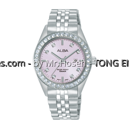 Alba Fashion Crystal Bezel Ladies' Quartz AH7FE1X1 Alba Fashion Crystal Bezel Ladies' Quartz AH7FE1X1