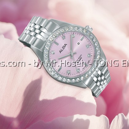 Alba Fashion Crystal Bezel Ladies' Quartz AH7FE1X1 Alba Fashion Crystal Bezel Ladies' Quartz AH7FE1X1