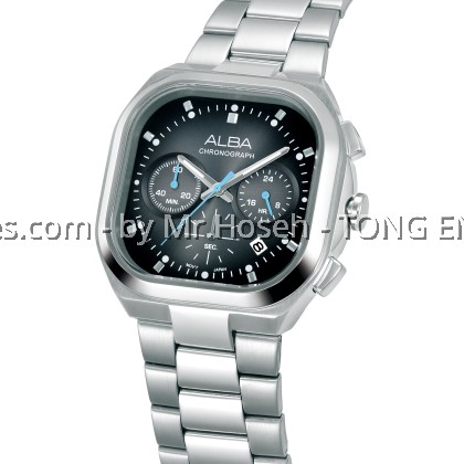 Alba Active Chronograph 39mm Square Men's Watch AT3L03X1