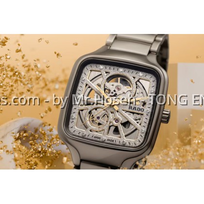 Rado True Square Automatic Open Heart Sparkling 38mm R27083722