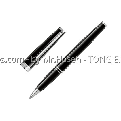 Montblanc PIX Collection Black Platinum Line Rollerball 114796 Montblanc PIX Collection Black Platinum Line Rollerball 114796