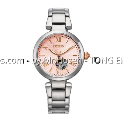Citizen Mechanical Open Heart 32mm Women's Watch PR1050-68W