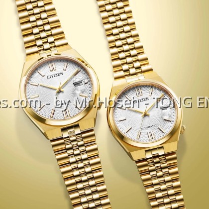 Citizen Mechanical Tsuyosa 60 Yellow Gold 40mm Men's Watch NK0022-50A