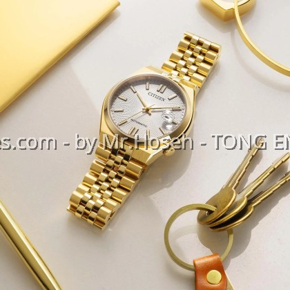Citizen Mechanical Tsuyosa 60 Yellow Gold 40mm Men's Watch NK0022-50A