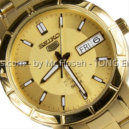 SEIKO 5 LADIES GOLD AUTOMATIC SNK888K1 SEIKO 5 LADIES GOLD AUTOMATIC SNK888K1