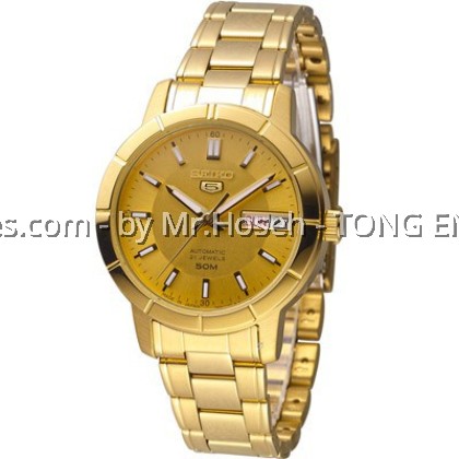 SEIKO 5 LADIES GOLD AUTOMATIC SNK888K1 SEIKO 5 LADIES GOLD AUTOMATIC SNK888K1