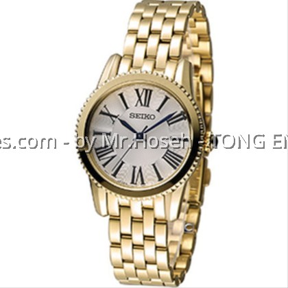 SEIKO CLASSIC LADIES GOLD QUARTZ SRZ440P1